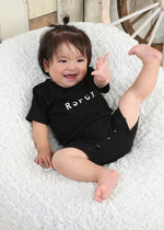 Baby Logo Rompers［black］