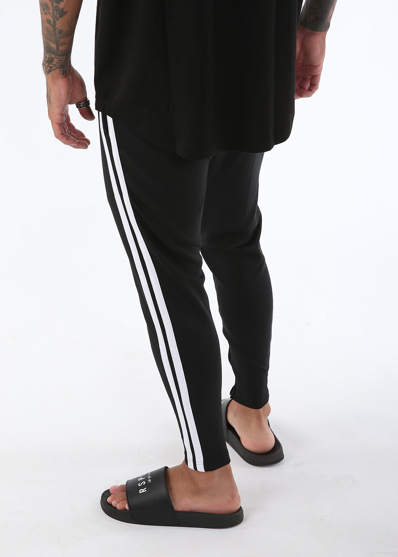 Double line Jersey Zip Pants [black] – RSPCT