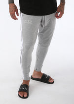 Double line Sweat Zip Pants [gray]