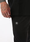 Logo  Sweat  Zip  Pants [black]