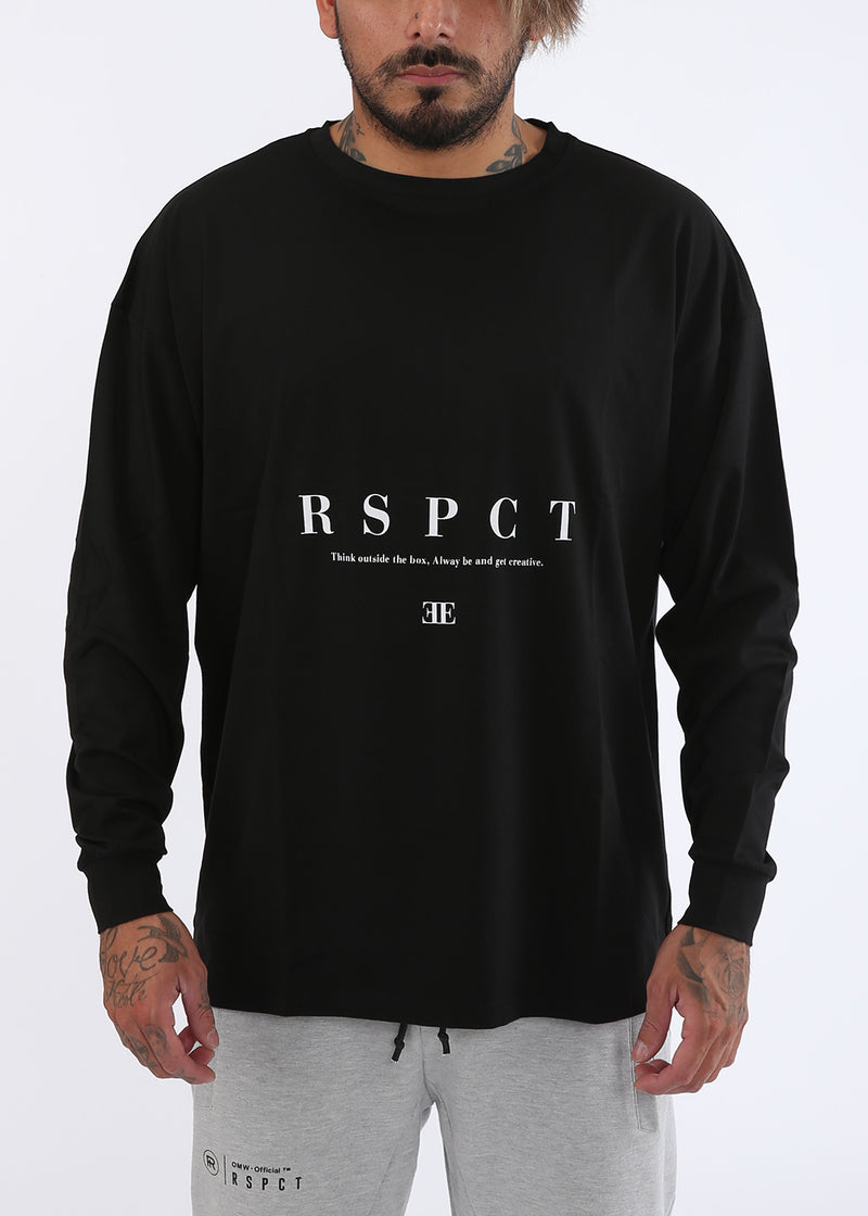CE Over Size Long Tee [black] – RSPCT